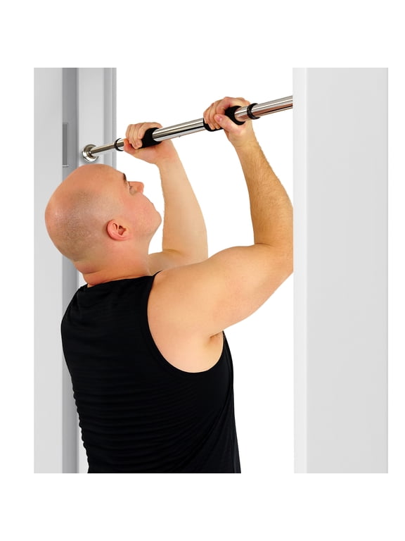 Strength Training Pull Up Exercise Bar for Chin Up Doorway with Adjustable Width, NO. 025