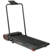 Sunny Health & Fitness Treadpad™ Nimble Compact Dual Mode Walking/Running Treadmill with Convenient Remote Control & Exclusive SunnyFit® App Enhanced Bluetooth Connectivity - SF-T722072