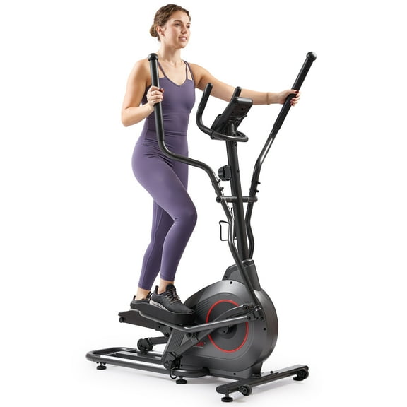 Sunny Health & Fitness Exercise Ultra Silent Smart Elliptical Cross Trainer