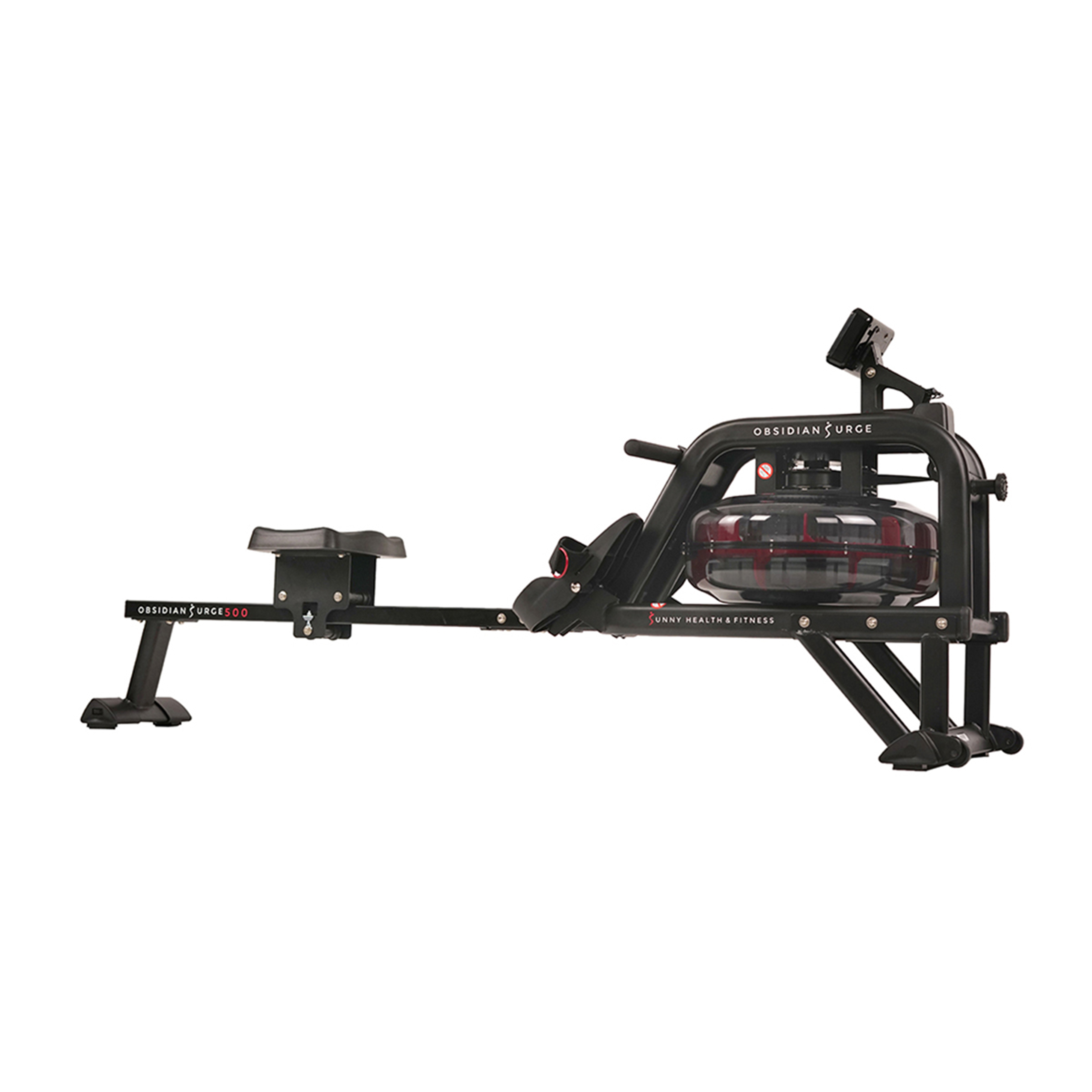 Sunny Health & Fitness Water Rowing Machine Rower w/LCD Monitor - Obsidian SF-RW5713 - image 1 of 7