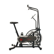 Sunny Health & Fitness Zephyr Air Bike, Fan Exercise Bike with Unlimited Resistance, Adjustable Handlebars - SF-B2715
