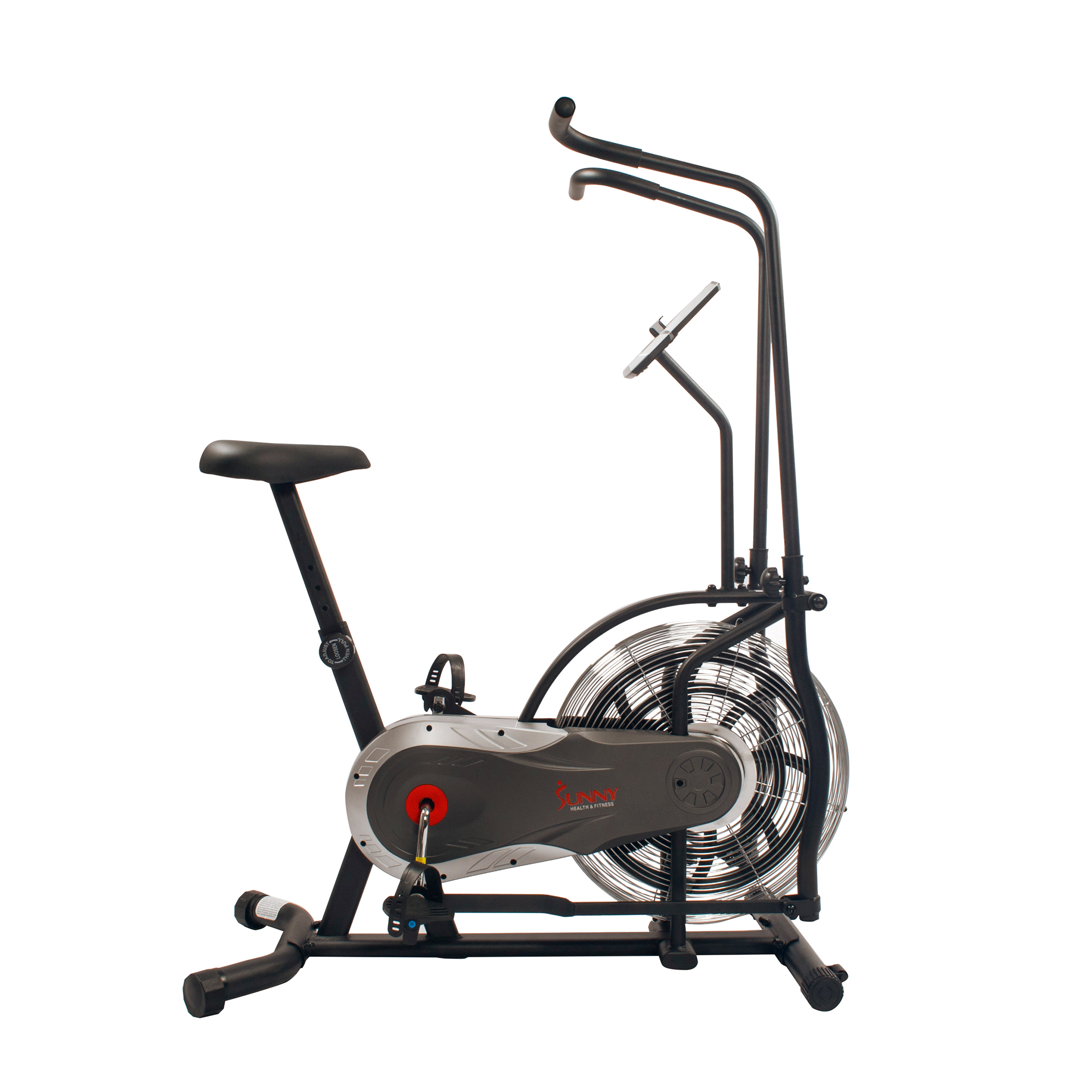 Sunny Health & Fitness Zephyr Air Bike, Fan Exercise Bike with Unlimited Resistance, Adjustable Handlebars - SF-B2715 - image 1 of 8