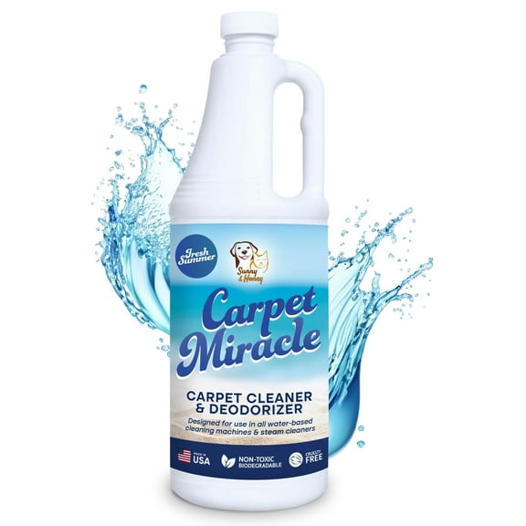 Sunny&Honey, Carpet Cleaner Miracle, Fresh Summer Scent, 1 Pack, 32oz, New
