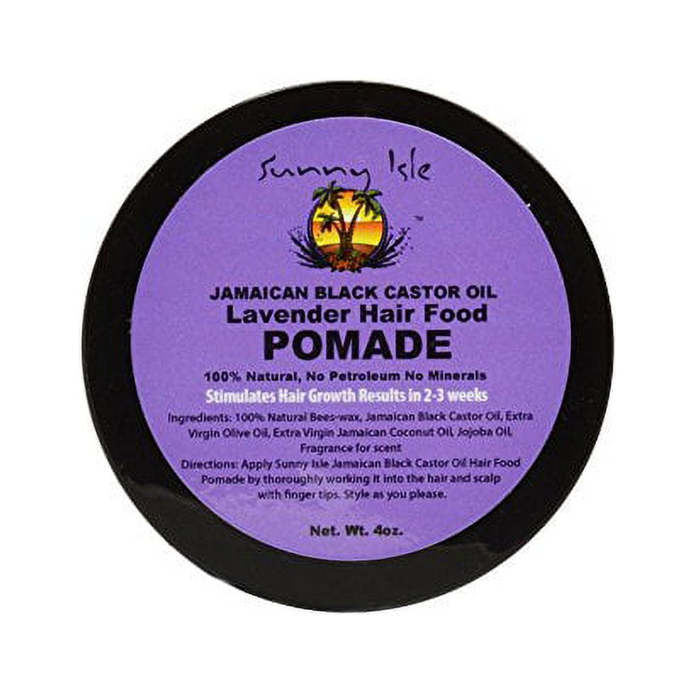 Sunny Isle 4ounce Lavender Jamaican Black Castor Oil Hair Pomade