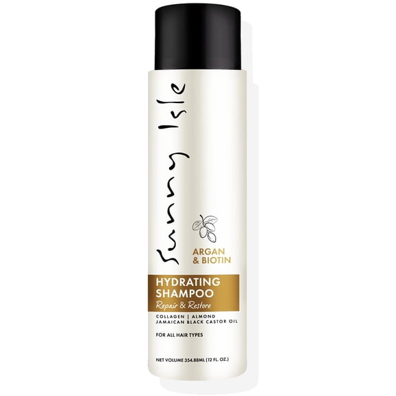 Sunny Isle Argan & Biotin Hydrating Shampoo 12oz