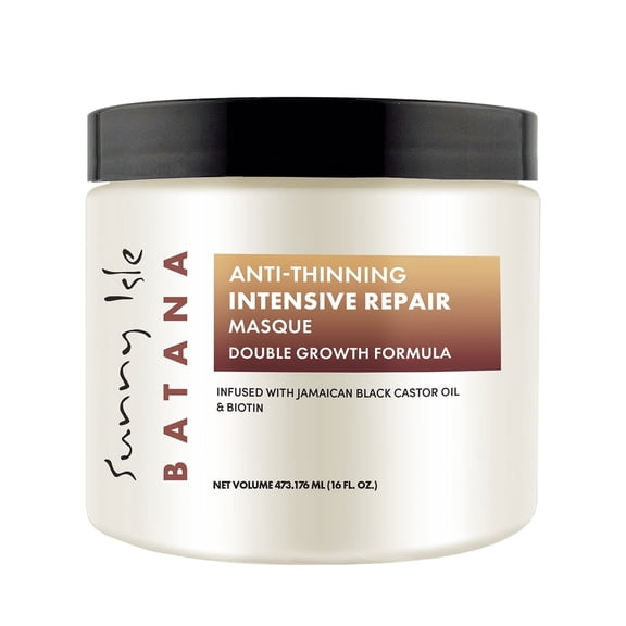 Sunny Isle Batana Anti-Thinning Intensive Repair Hair Masque - Stengthening - 16 fl oz