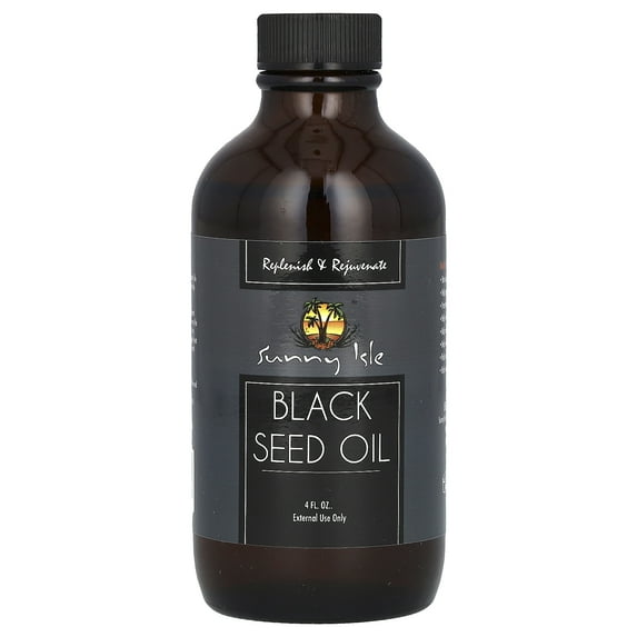 Sunny Isle Black Seed Oil 4oz