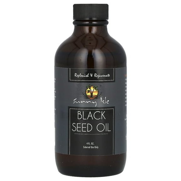 Sunny Isle Black Seed Oil 4oz