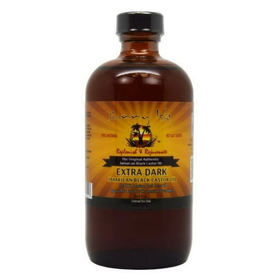 Sunny Isle Extra Dark Jamaican Black Castor Oil, 8 oz
