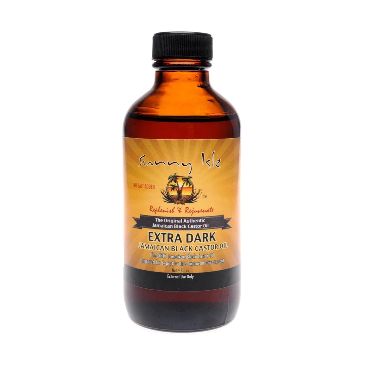 Sunny Isle Jamaican Black Castor Oil Extra Dark – 8 Oz (236 Ml), Für Haarwuchs & Haarpflege
