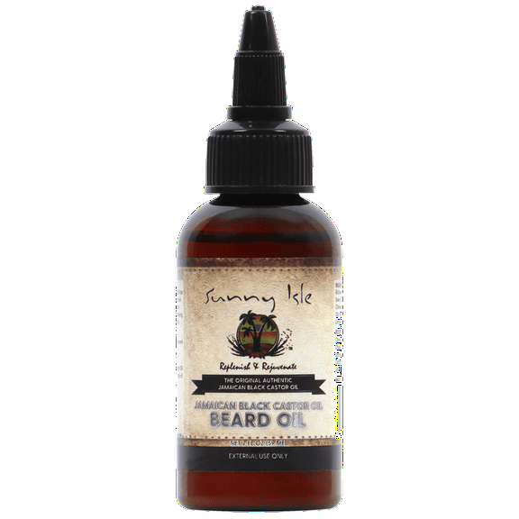 Sunny Isle Jamaican Black Castor Oil Beard Oil 2oz