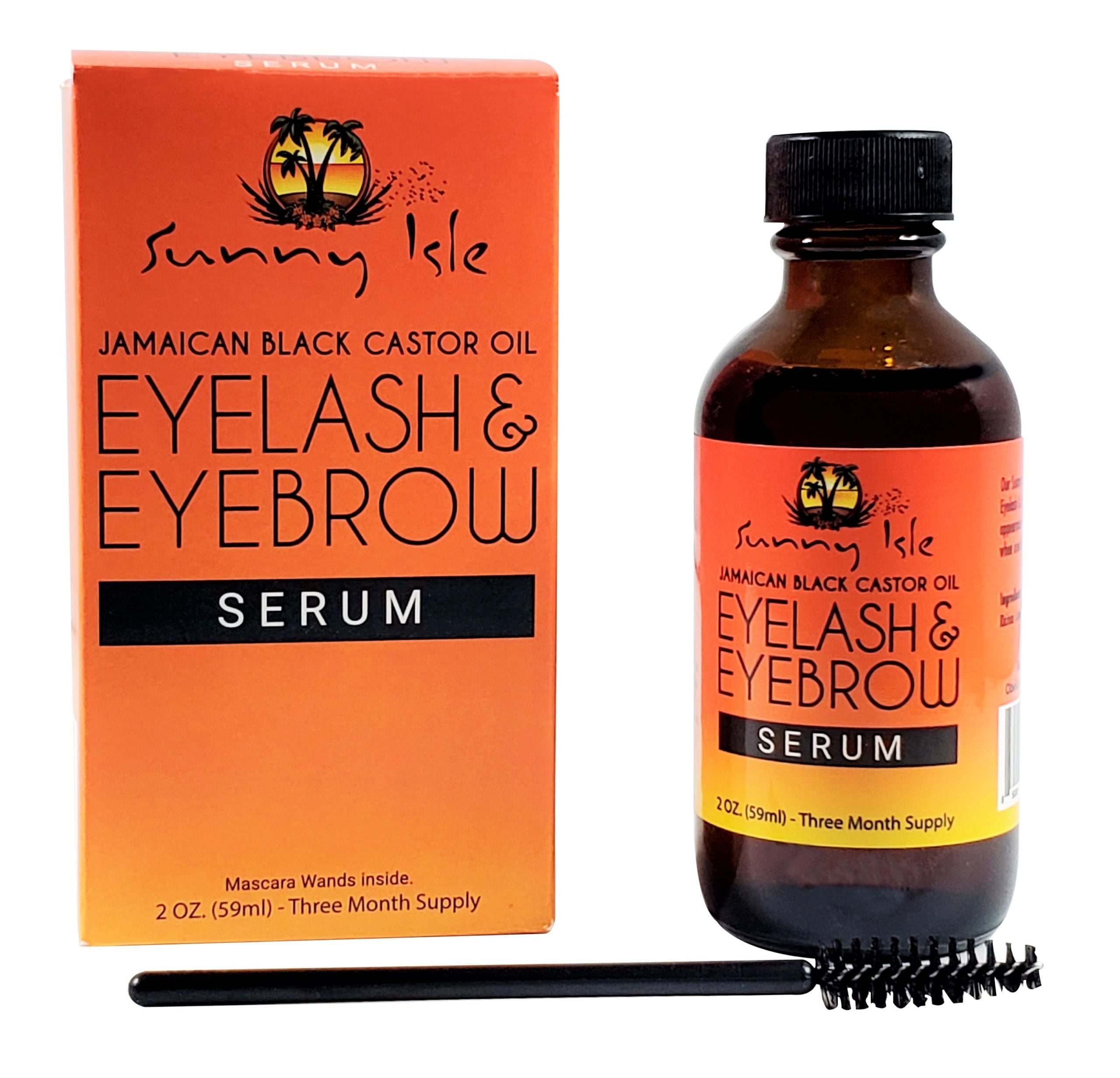 SUNNY ISLE Jamaican Black Castor Oil Eyelash & Eyebrow Growth Serum (2oz) SUNNY ISLE Jamaican Black Castor Oil Eyelash & Eyebrow Growth Serum (2oz)