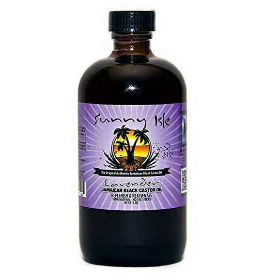 Sunny Isle Jamaican Black Castor Oil Lavender, 8 oz, 2 Pack