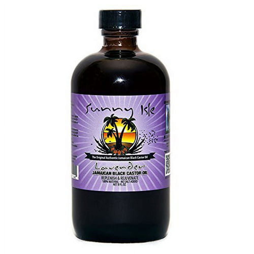 Sunny Isle Jamaican Black Castor Oil Lavender, 8 oz, 3 Pack