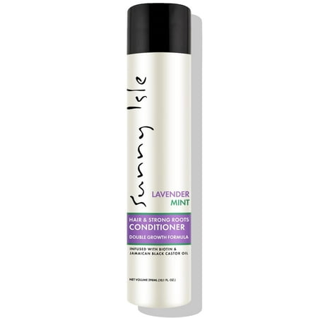 Sunny Isle Lavender Mint Hair & Strong Roots Conditioner - Moisturizing, Sulfate-Free - 10.1 fl oz