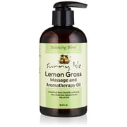 Sunny Isle Lemongrass Massage and Aromatherapy Oil - Therapeutic - 8 oz