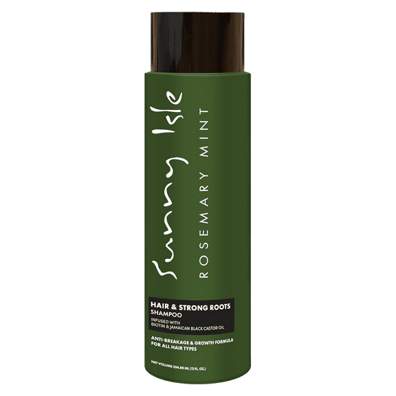 Sunny Isle Rosemary Mint Hair & Strong Roots Shampoo - 12 oz
