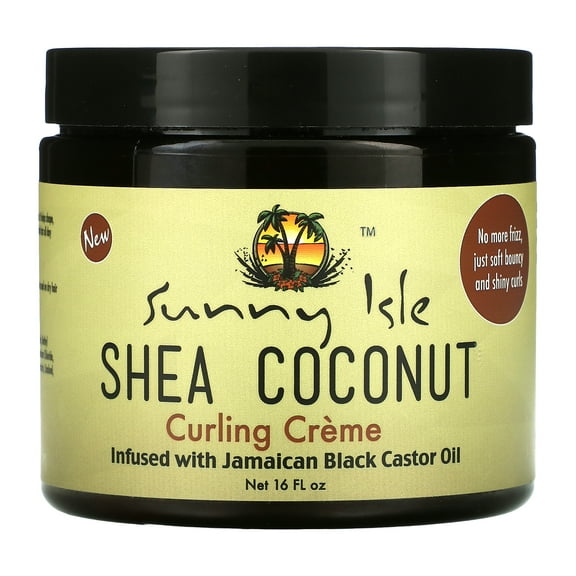 Sunny Isle Jamaican Black Castor Oil Shea Coconut Curling Cream 16OZ