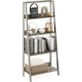 thumbnail image 1 of Sunny Lane Ladder Bookcase Display Shelf, 5-Tier, French Oak, 1 of 6