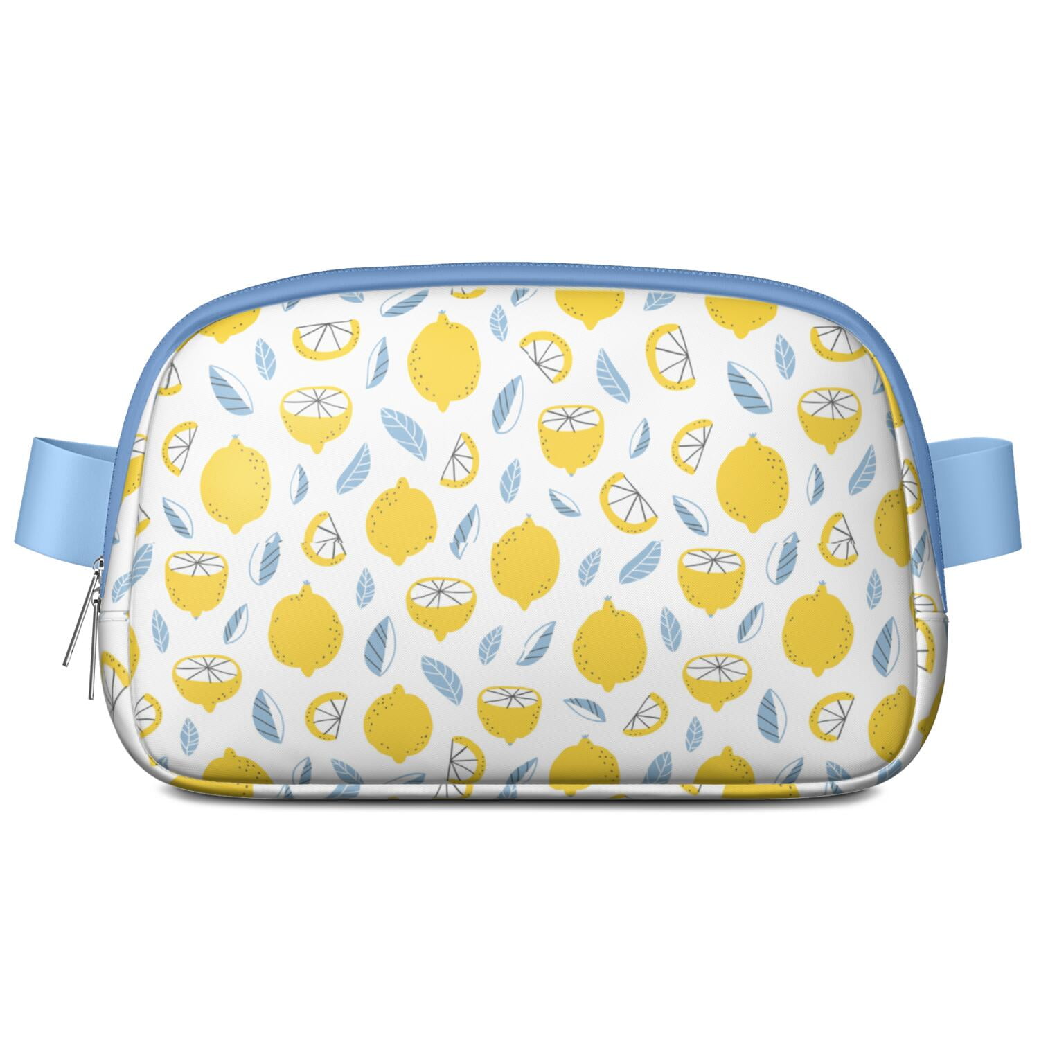 Sunny Lemons Fanny Pack – Retro-Inspired Fruit Belt Bag with Cute Vintage Lemon Pattern