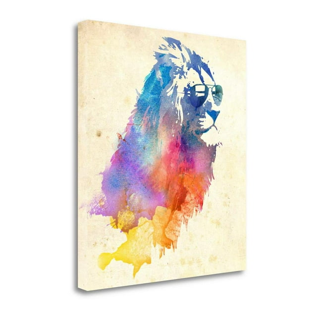 Sunny Leo' Print on Wrapped Canvas