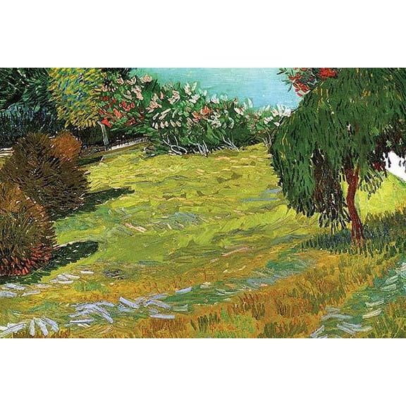 Sunny Meadow, Arles- Fine Art Canvas Print (20" x 30")
