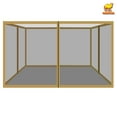 thumbnail image 1 of Sunny Replacement Mosquito Netting for 8' x 8' Gazebo, Zippered Mesh Sidewalls Only, Pack of 4, 1 of 9