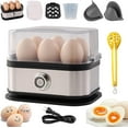 thumbnail image 1 of Sunny Side Up Egg Maker, 2026 Upgraded Sunny Side Master Egg Cooker, Stainless Steel 6 Egg Cooker for Hard Boiled Eggs, Soft, Medium with Auto Shut-Off, Bpa Free (1PC), 1 of 8