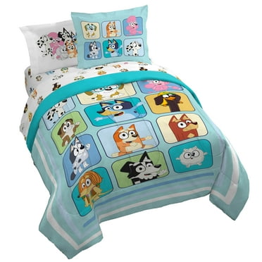Sunny Side Up Bluey 4 Piece Twin Size Bed Set