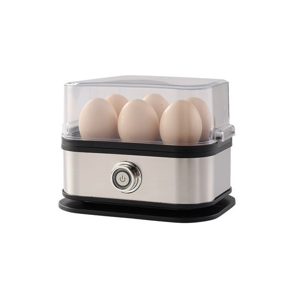 Sunny Side Up Egg Maker, 6-Egg Capacity Electric Egg Cooker for Hard, Medium, Soft Boiled & Poached Eggs, Multi-Functional Rapid Egg
