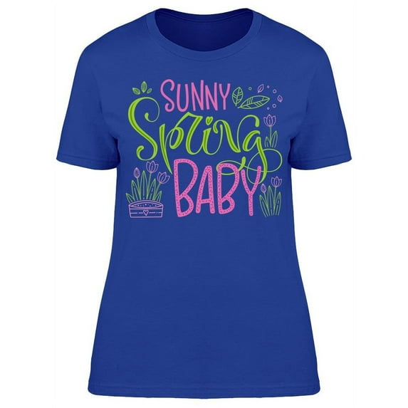 Sunny Spring Baby T-Shirt Women -Image by Shutterstock, Female 3X-Large