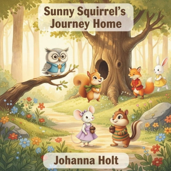 Sunny Squirrel's Journey Home, (Paperback)