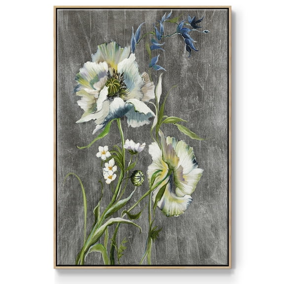 Sunny Sunday I Framed Premium Gallery Wrapped Canvas - Ready to Hang - 17 x 25 - Natural Wood Floating Frame