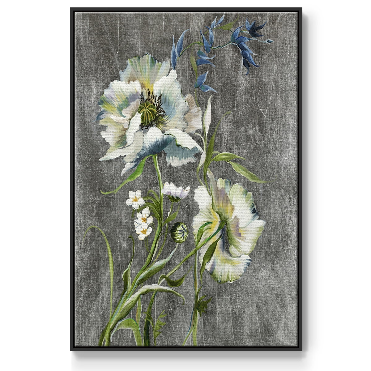 Sunny Sunday I Framed Premium Gallery Wrapped Canvas - Ready to Hang - 25 x 37 - Black Floating Frame