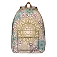 thumbnail image 1 of Sunny Sunflower Patterned Backpack with Dedicated Tech Section, Versatile Bookbag for Classroom and Office, Comfortable Grip Handles, Supportive Gift, 1 of 5