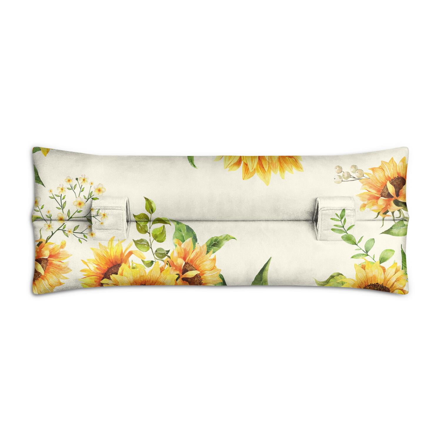 Sunny Sunflower Seatbelt Pillow Soft Mastectomy Cushion For Car sunny-sunflower-seatbelt-pillow-soft-mastectomy-cushion-for-car