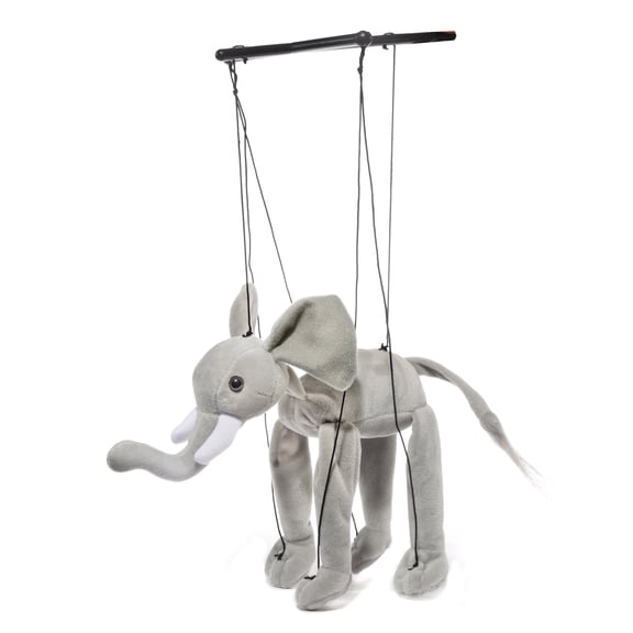 Silly Puppets Elephant Animal Marionette String Puppet