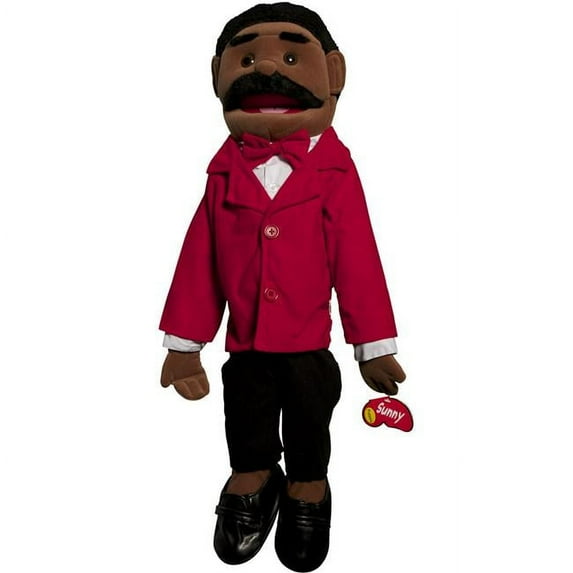 Sunny Toys 28 In. Ethnic Dad In Red Suit, Full Body Puppet