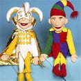 thumbnail image 1 of Sunny Toys GS2534 28 In. Jester In Gold Color, Sculpted Face Puppet, 1 of 1