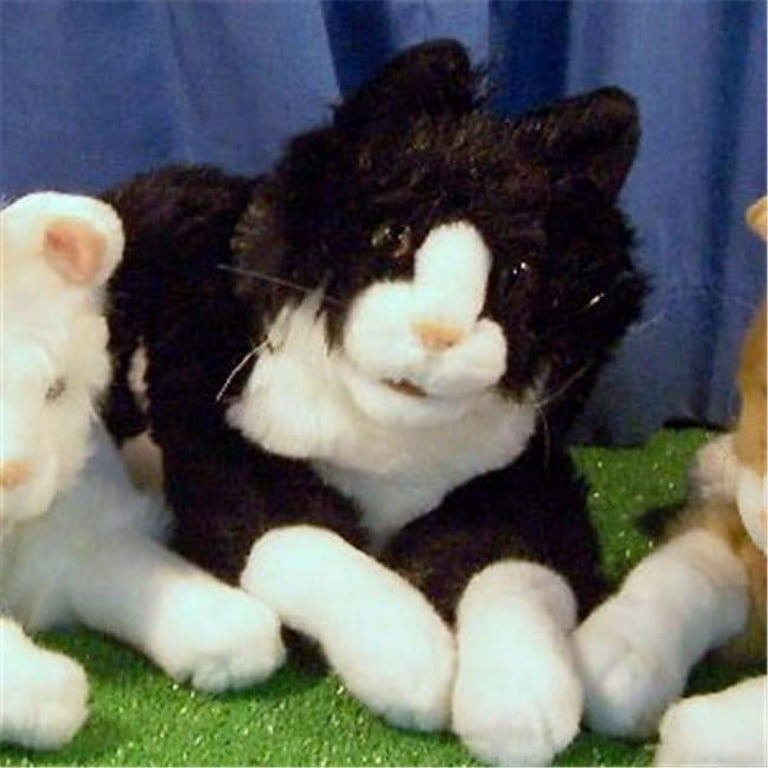 Sunny Toys NP8076M 15 inch Cat Black White, Animal Puppet