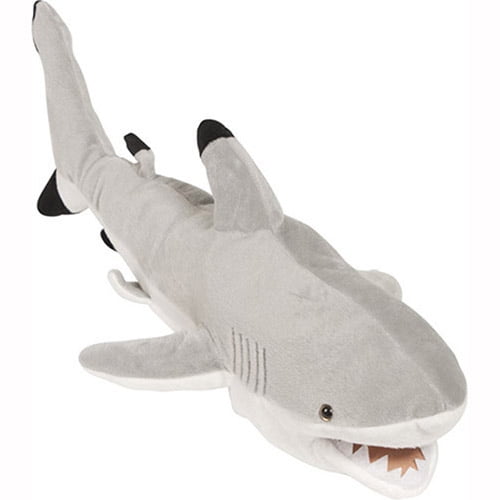 Sunny Toys NP8123 24 In. Shark - Black-Tip Reef- Animal Puppet