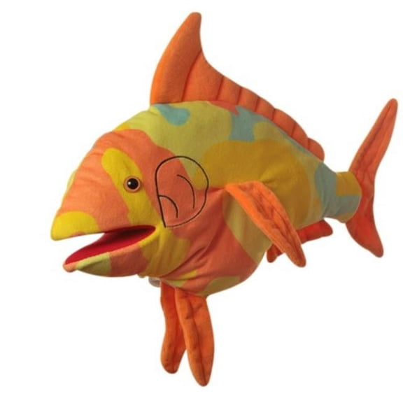 Sunny Toys NP8141 16 In. Tropical Fish - Opah Rainbow Fish- Animal Puppet