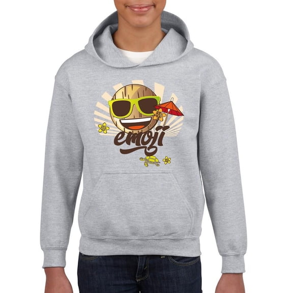 Sunny Tropical Icon Fun Graphic Youth's Hoodie