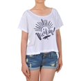 thumbnail image 1 of Sunny Vacation Printed 100% Cotton Short Sleeves Fashion Croptop WTS_08 M, 1 of 1