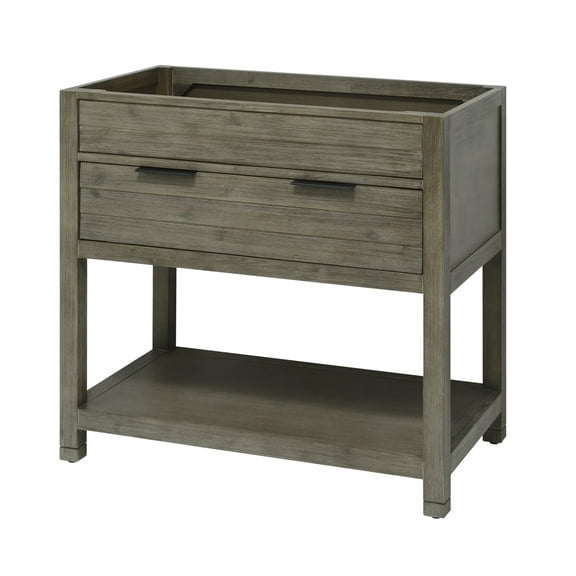 Sunny Wood Cl3621d Le Bath Collin 36" Single Free Standing Vanity Cabinet Only - Rustic