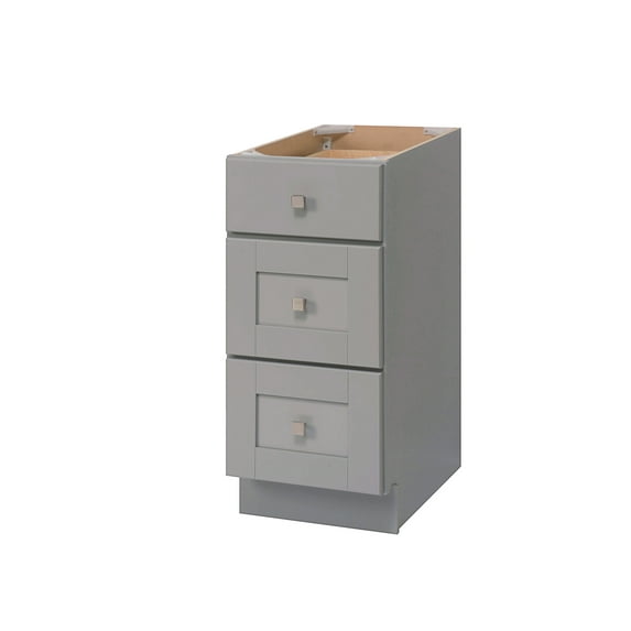 Sunny Wood Gs1521d Grayson 15" Wide Wood Floor Standing Bathroom Bridge Or Side Cabinet -