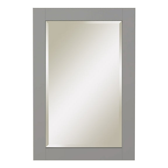 Sunny Wood Gs2436mr Grayson 24" W X 36" H Transitional Rectangular Wood Framed Bathroom