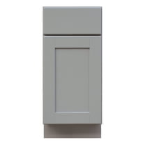 Sunny Wood Gsb15-A Grayson 15" Wide Single Door Base Cabinet - Grey