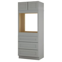 Sunny Wood Gsp3384ocd-A Grayson 33" Wide X 84" Tall Double Door Wall Oven Cabinet - Grey