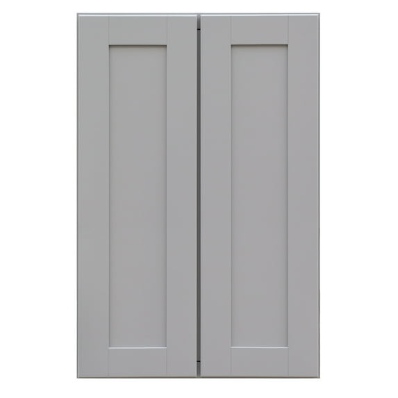 Sunny Wood Gsw2436-A Grayson 24" Wide X 36" High Double Door Wall Cabinet - Grey